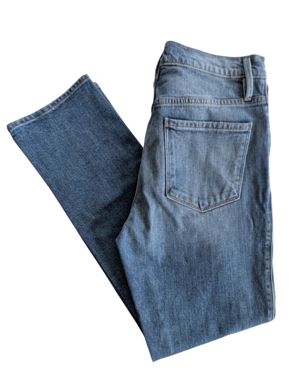 Frame Le Sylvie Slim Straight High Rise Jeans Size 28